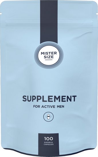 MISTER SIZE Suplemento para hombres activos - Complemento alimenticio